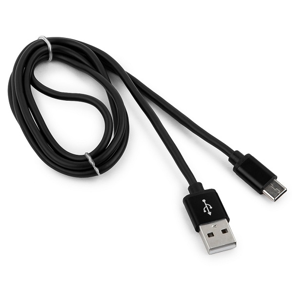 

Кабель интерфейсный USB 2.0 Cablexpert CC-S-USBC01Bk-1M AM/Type-C, серия Silver, длина 1м, черный, блистер, CC-S-USBC01Bk-1M