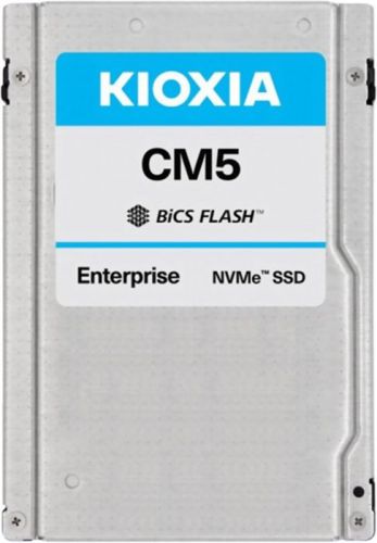 Накопитель SSD 2.5'' Toshiba KCM51VUG6T40 KIOXIA 6.4TB PCIe Gen3x4 with NVMe TLC 3350/3040MB/s IOPS 770K/165K MTBF 2.5M 15mm Bulk