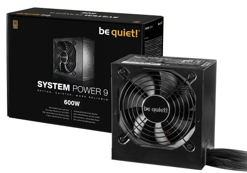 Блок питания ATX Be quiet! SYSTEM POWER 9 600W BN247 aPFC/80PLUS Bronze/4xPCIE6+2pin/120mm fan/RTL