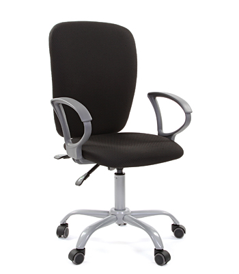 Кресло офисное Chairman 9801 Chairman 1185321 черное (JP15-2), ткань, до 100 кг кресло офисное chairman стандарт престиж chairman 7033363 ткань с 2 серый