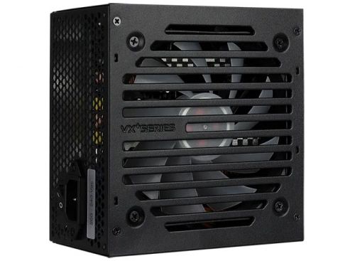 Блок питания ATX AeroCool VX PLUS 800 RGB 4718009150959 800W v2.3, RGB подсветка, A.PFC, вентилятор d120мм, 4x PCI-E [6+2-Pin], 6x SATA, 4x MOLEX, 1x