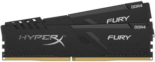 Модуль памяти DDR4 32GB (2*16GB) HyperX HX424C15FB4K2/32 Fury black 2400MHz CL15 1.2V 1R 16Gbit