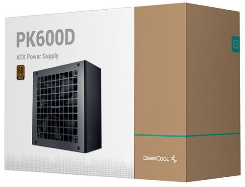 Блок питания ATX Deepcool PK600D 600W, Active PFC+DC to DC, 80PLUS Bronze, 120mm fan RET