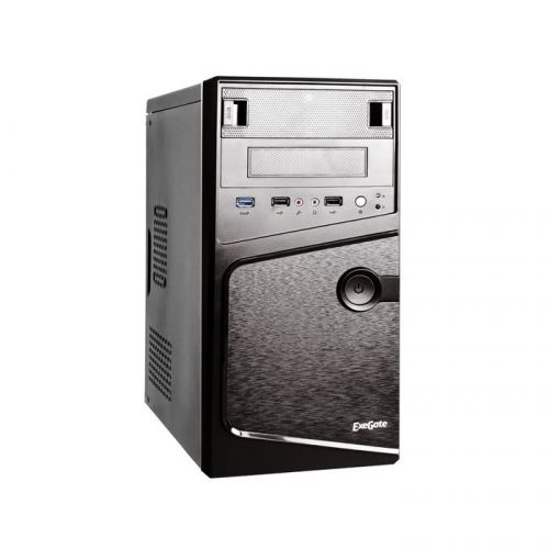 

Корпус mATX Exegate BA-121U EX271408RUS minitower, AA450, 80mm 2*USB+1*USB3.0, Audio, black, BA-121U