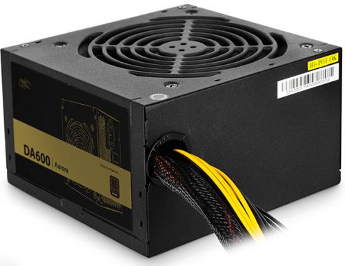 Блок питания ATX Deepcool DA600 600W (120mm FAN, A.PFC, 5xSATA, 80+ Bronze) Ret