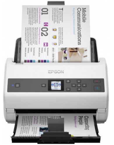 Сканер Epson WorkForce DS-870 B11B250401 А4, 600x600 dpi, протяжный
