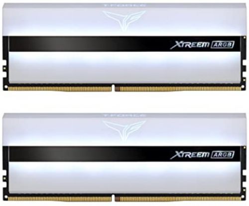 Модуль памяти DDR4 32GB (2*16GB) Team Group TF13D432G3600HC18JDC01 T-Force Xtreem ARGB white PC4-28800 3600MHz CL18 1.35V