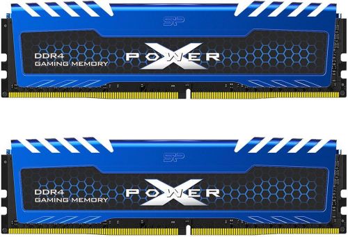 Модуль памяти DDR4 16GB (2*8GB) Silicon Power SP016GXLZU360BDA Xpower Turbine PC4-28800 3600MHz CL18 радиатор 1.35V