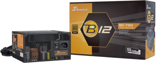 Блок питания ATX SeaSonic B12 BC-750 A751BCAFH 750W, 80 PLUS Bronze, 120mm RTL