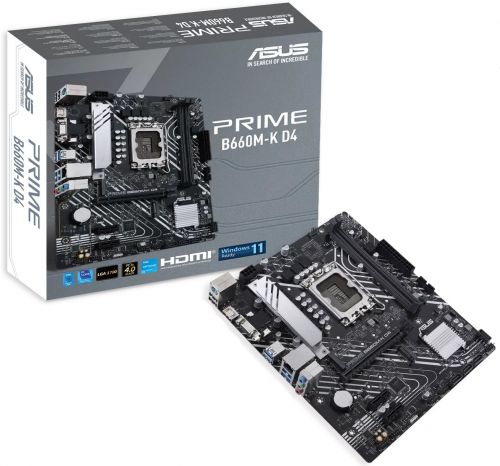 Материнская плата mATX ASUS PRIME B660M-K D4