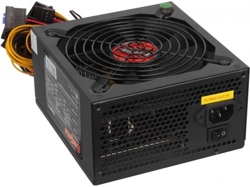 Блок питания ATX Exegate 550PPX EX282073RUS-S 550W, APFC, 140mm fan, с защитой от выдергивания