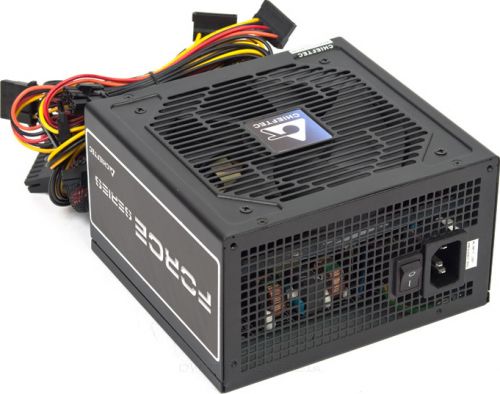 Блок питания ATX Chieftec CPS-550S 550W aPFC, 120mm FAN, КПД 80+, Ret