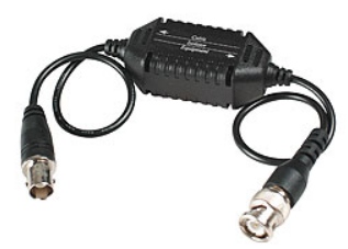 Изолятор SC&T GL001 коаксиального кабеля для защиты от искажений по земле. BNC-BNC. Встроенная защита от скачков напряжения в цепи передачи видеосигна