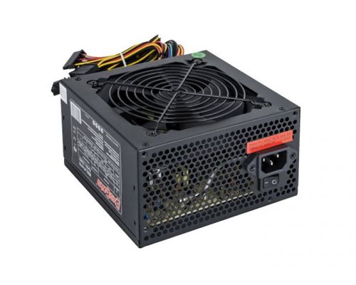 Блок питания ATX Exegate XP450 EX219461RUS-S 450W, SC, black, 12cm fan, 24p+4p, 6/8p PCI-E, 3*SATA, 2*IDE, FDD + кабель 220V с защитой от выдергивания