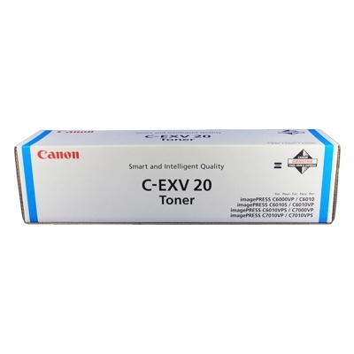 Тонер-картридж Canon C-EXV20 0437B002 голубой, для Canon imagePRESS C6000, C6000VP, C7000VP. C6010VP, C7010VP. C6011VP, C7011VP