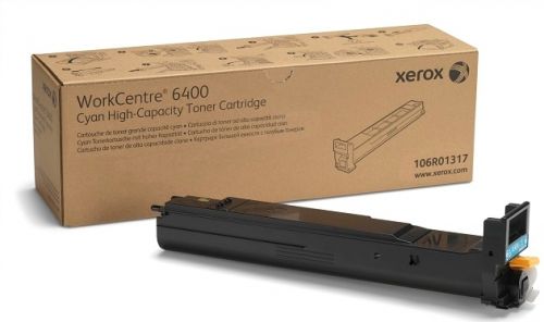 Тонер Xerox 106R01317 для WC 6400 голубой 14 000 стр