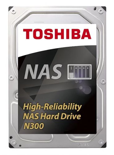 Жесткий диск 4TB SATA 6Gb/s Toshiba HDWQ140EZSTA 3.5" N300 NAS 7200rpm 128MB Rtl