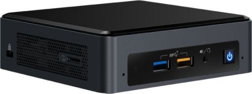 Неттоп Intel BOXNUC8I7BEK2 i7-8559U, HDMI, RJ-45, USB 3.1 Type C, 4 х USB 3.1, Разъем 3.5 мм, noOS, черный - фото 1