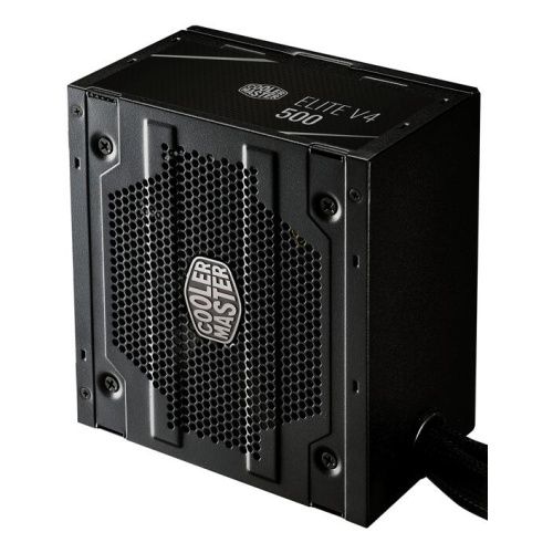 Блок питания ATX Cooler Master Elite V4 MPE-5001-ACABN-EU 500W, ATX 12V Ver. 2.41, Active PFC, 120mm fan, 80 PLUS Standard, non modular