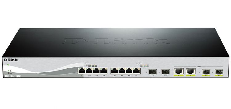 

Коммутатор D-link DXS-1210-12TC/A1A 8x10GBase-T, 2x10GBase-X SFP+, 2xCombo 10GBase-T/10GBase-X SFP+, L2+,19" rev /A1A, /A2A, DXS-1210-12TC/A1A