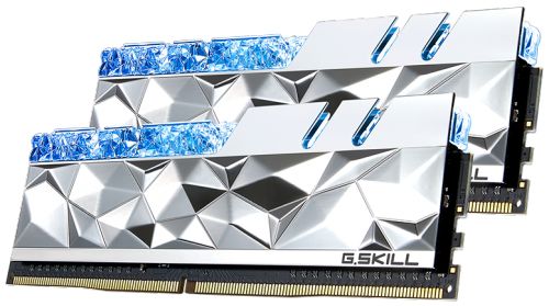 Модуль памяти DDR4 32GB (2*16GB) G.Skill F4-4266C16D-32GTES Trident Z Royal Elite silver PC4-34100 4266MHz CL16 радиатор 1.5V