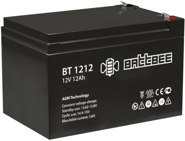 

Батарея Battbee BT 1240 12В/40Ач, BT 1240