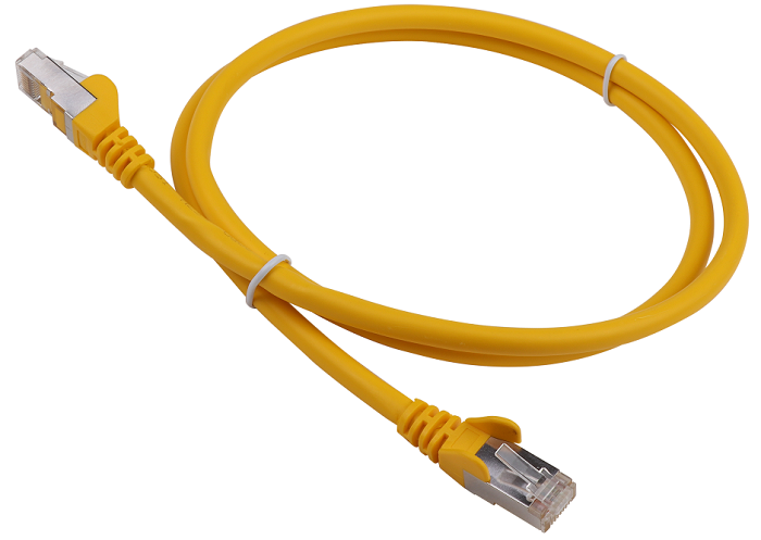 

Кабель патч-корд Lanmaster LAN-PC45/S6A-1.5-YL RJ45 - RJ45, 4 пары, FTP, категория 6A, 1.5 м, желтый, LSZH, LAN-PC45/S6A-1.5-YL