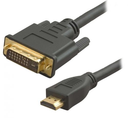 Кабель 5bites APC-080-020 HDMI M, DVI M, 24+1, DUAL LINK, 2м