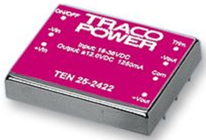 

Преобразователь DC-DC модульный TRACO POWER TEN 25-2422, TEN 25-2422