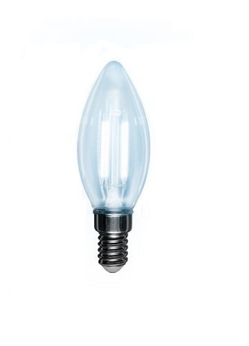 Лампа Rexant 604-088 филаментная свеча CN35 7.5 Вт 600 Лм 4000K E14 диммируемая, прозрачная колба