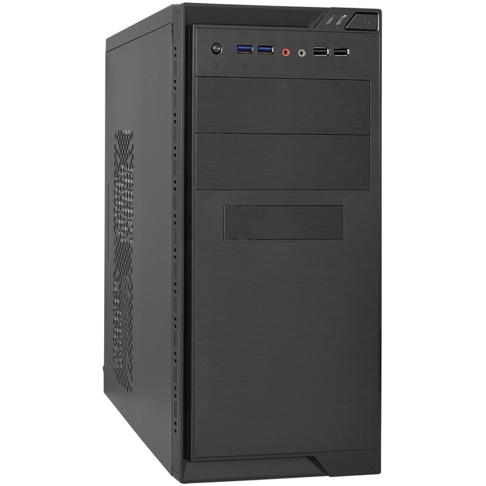 

Корпус mATX Exegate MA-372UX EX283238RUS minitower, UN500, 120mm 2*USB+2*USB3.0, Audio, black, MA-372UX