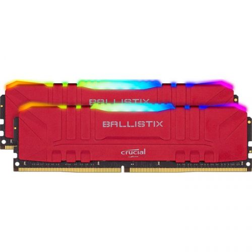 Модуль памяти DDR4 16GB (2*8GB) Crucial BL2K8G30C15U4RL Ballistix PC4-24000 3000MHz CL15 288pin радиатор RGB 1.35V