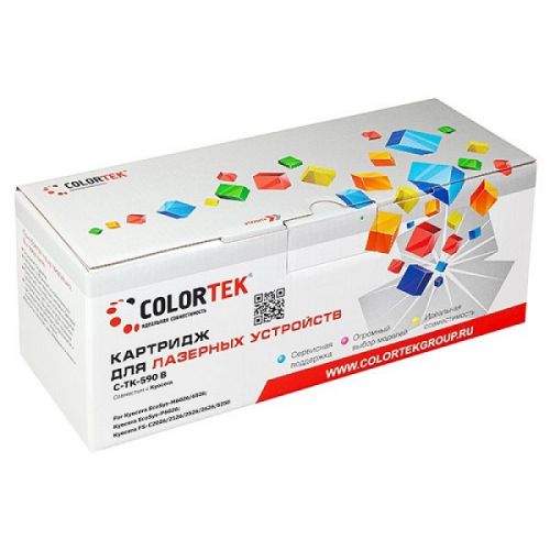 

Картридж Colortek CT-TK590Bk, CT-TK590Bk