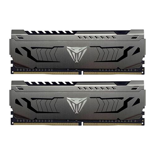 Модуль памяти DDR4 32GB (2*16GB) Patriot Memory PVS432G300C6K Viper Steel PC4-24000 3000MHz CL16 XMP радиатор 1.35V