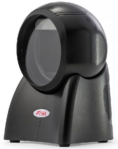Сканер штрих-кодов АТОЛ D2 АТОЛ 49258 настольный 2D (USB) чёрный машинка для печати штрих кодов godex g500u 500u