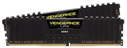 Модуль памяти DDR4 16GB (2*8GB) Corsair CMK16GX4M2Z3200C16 VENGEANCE LPX PC4-25600 3200MHz CL16 288-pin 1.35V XMP Радиатор RTL - фото 1