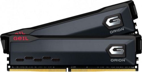 Модуль памяти DDR4 16GB (2*8GB) Geil GOG416GB3600C18BDC Orion PC4-28800 3600MHz CL18 titanium gray heat spreader 1.35V