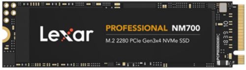 Накопитель SSD M.2 Lexar NM700 256GB, PCIe Gen3x4, up to 3500 MB/s read and 1200 MB/s write LNM700-256RB - фото 1