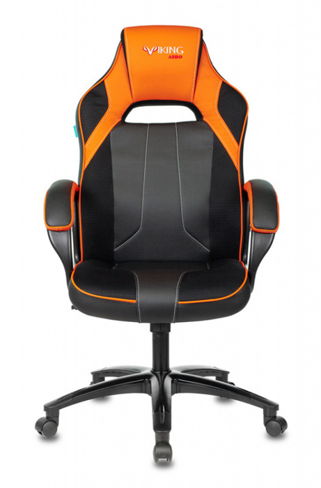 

Кресло игровое Бюрократ VIKING 2 AERO ORANGE цвет черный/оранжевый, искусст.кожа/ткань, крестовина пластик, с фиксацией в вертикальном положении, VIKING 2 AERO ORANGE