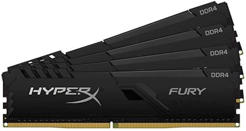 Модуль памяти DDR4 64GB 416GB HyperX HX426C16FB4K464 Fury black 2666MHz CL16 212V 1R 16Gbit retail 1999700₽