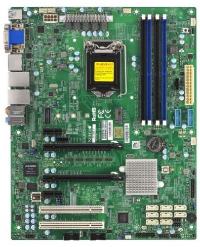 

Материнская плата Supermicro MBD-X11SAE-F-B, MBD-X11SAE-F-B
