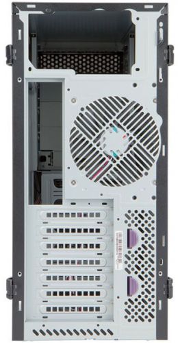 Корпус ATX In Win PE689BL 6115719 черный 600W (120mm fan, USB 3.0x2, Audio), - фото 10