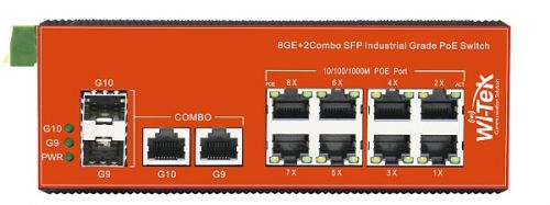 

Коммутатор неуправляемый Wi-Tek WI-PS310GF-I, WI-PS310GF-I