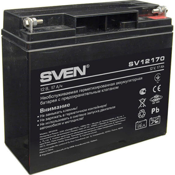 

Батарея для ИБП Sven SV1272 SV-012335 12V, 7.2Ah, SV1272