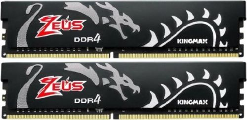 Модуль памяти DDR4 16GB (2*8GB) Kingmax KM-LD4A-3200-16GDHB16 Zeus Dragon PC4-25600 3200MHz CL16 1.35V RTL