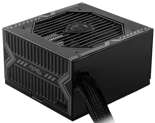 Блок питания ATX MSI MAG A650BN 650W, 80 Plus Bronze, Active PFC, 120mm fan