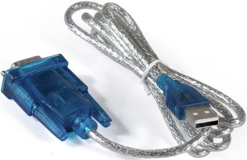 Кабель-адаптер USB 2.0-RS232 Exegate EX-UAS-0.8 EX284950RUS USB 2.0-RS232 Am/DB9M, 0,8м, крепеж разъема - винты