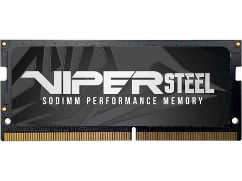 Модуль памяти SODIMM DDR4 8GB Patriot Memory PVS48G266C8S Viper Steel PC4-21300 2666MHz CL18 260-pin радиатор 1.2V retail