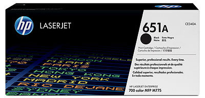 Картридж HP 651A CE340A для LaserJet 700 Color MFP 775 , черный