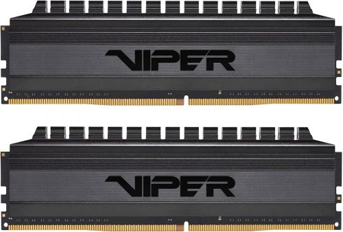 Модуль памяти DDR4 32GB (2*16GB) Patriot Memory PVB432G300C6K Viper 4 Blackout PC4-24000 3000MHz CL16 1.35V